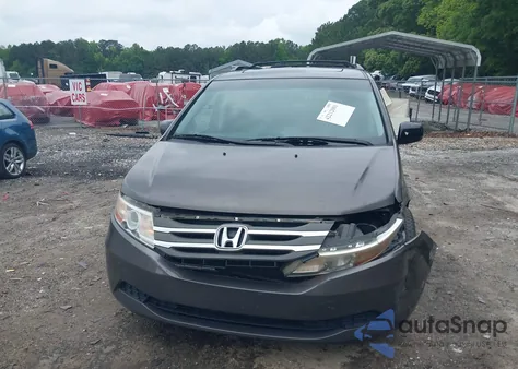 2011 Honda Odyssey Ex-L z USA, uszkodzony, nr VIN 5FNRL5H63BB072156